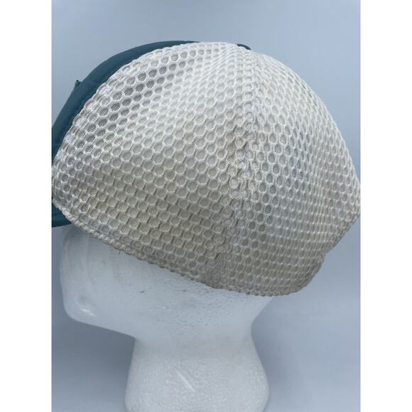 Columbia Sportswear Hat Cap Strapback Flexfit 110 Patch Blue White OSFA READ - Picture 7 of 11